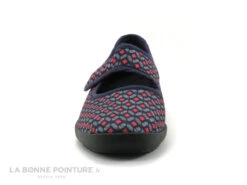 Fargeot THEODORA Marine Rouge - Pantoufle Femme Bride Velcro 9 Fargeot THEODORA Marine Rouge - Pantoufle Femme Bride Velcro -Femelle Chaussure Boutique cd24607c73b9e66c561f35ea11d5d5ef img 8767.jpg 170061