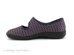 Fargeot THEODORA Marine Rouge - Pantoufle Femme Bride Velcro 10 Fargeot THEODORA Marine Rouge - Pantoufle Femme Bride Velcro -Femelle Chaussure Boutique cd24607c73b9e66c561f35ea11d5d5ef img 8768.jpg 170062