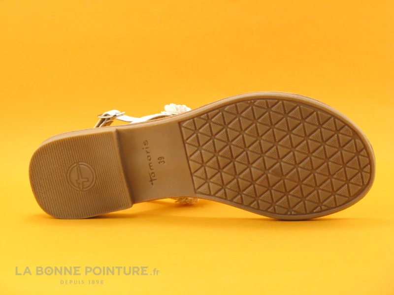 Tamaris 1-28123-26 100 White - Sandale Blanche - Lacet 5 Tamaris 1-28123-26 100 White - Sandale Blanche - Lacet – Image 5