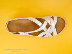 Karyoka PANA Champagne - Sandale Femme Beige - Talon Compense -Femelle Chaussure Boutique cd24607c73b9e66c561f35ea11d5d5ef img 9292.jpg 170722