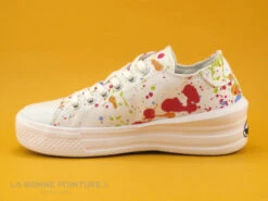 Dockers 50VL201 - Basket Toile Blanche Et Multicolore Femme - Plateforme 9 Dockers 50VL201 - Basket Toile Blanche Et Multicolore Femme - Plateforme -Femelle Chaussure Boutique cd24607c73b9e66c561f35ea11d5d5ef img 9337.jpg 170756