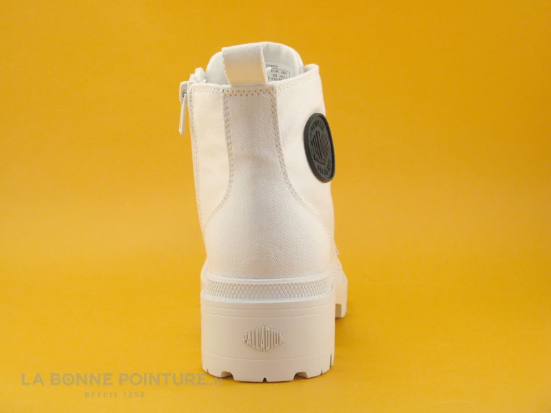 Palladium PALLABASE Twill Star White-M - 96907-116 - Chaussure Montante 4 Palladium PALLABASE Twill Star White-M - 96907-116 - Chaussure Montante – Image 4