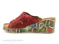 Karyoka GENI BIS Rouge - Semelle Compensee Serpent - Mule Femme 9 Karyoka GENI BIS Rouge - Semelle Compensee Serpent - Mule Femme -Femelle Chaussure Boutique cd24607c73b9e66c561f35ea11d5d5ef img 9376.jpg 159138