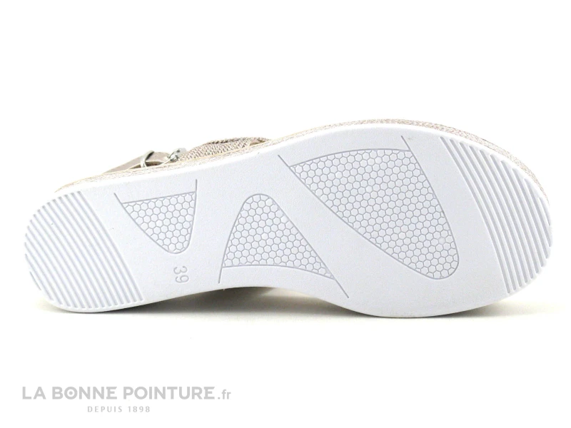 Marco Tozzi 2-28760-28 Rose Metallic - Cercles - Sandale Compensee 7 Marco Tozzi 2-28760-28 Rose Metallic - Cercles - Sandale Compensee – Image 7