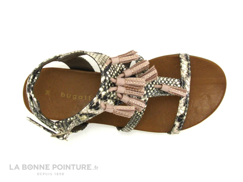 Bugatti JODIE EVO Multicolore Rose - Pompons - Sandale 6 Bugatti JODIE EVO Multicolore Rose - Pompons - Sandale – Image 6