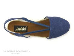 Ludiher 365 Marino - Espadrille Talon Compense - Toile Bleue 7 Ludiher 365 Marino - Espadrille Talon Compense - Toile Bleue -Femelle Chaussure Boutique cd24607c73b9e66c561f35ea11d5d5ef img 9777.jpg 171219