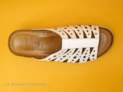 Karyoka IBOU Blanc - Mule Blanche - Talon Compense 7 Karyoka IBOU Blanc - Mule Blanche - Talon Compense -Femelle Chaussure Boutique cd24607c73b9e66c561f35ea11d5d5ef img 9792.jpg 159651