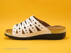 Karyoka IBOU Blanc - Mule Blanche - Talon Compense 6 Karyoka IBOU Blanc - Mule Blanche - Talon Compense -Femelle Chaussure Boutique cd24607c73b9e66c561f35ea11d5d5ef img 9795.jpg 159650