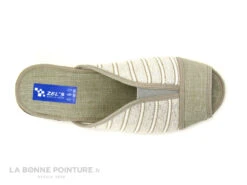 Zels 9294 Tabacco - Pantoufle Mule Beige - Argent - Rayures -Femelle Chaussure Boutique cd24607c73b9e66c561f35ea11d5d5ef img 9914.jpg 159862
