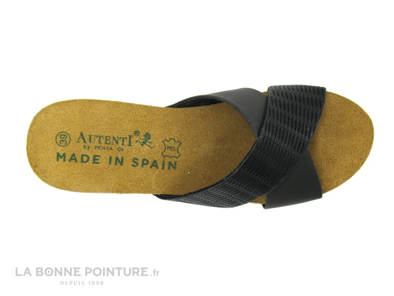 Autenti 688739 Noir - Mule Plateforme 5 Autenti 688739 Noir - Mule Plateforme – Image 5